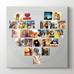 Sevgiliye Kanvas Tablo