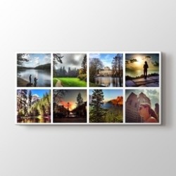 Mozaik Kanvasa Tablo