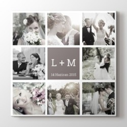 Evlilik Nişan Kanvas Tabloları