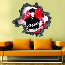 3D Duvar Stickerları